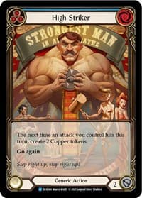 High Striker (Blue) (Extended Art) - Everfest - Flesh and Blood TCG card