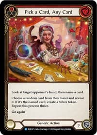 Pick a Card, Any Card (Red) - Everfest - Flesh and Blood TCG card
