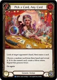 Pick a Card, Any Card (Yellow) - Everfest - Flesh and Blood TCG card