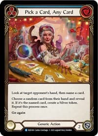 Pick a Card, Any Card (Blue) - Everfest - Flesh and Blood TCG card