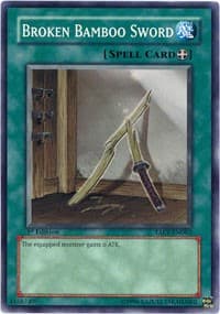 Broken Bamboo Sword - Tactical Evolution - YuGiOh card