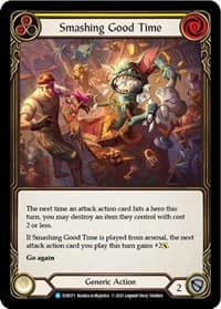 Smashing Good Time (Yellow) - Everfest - Flesh and Blood TCG card