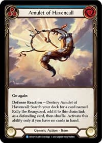 Amulet of Havencall - Everfest - Flesh and Blood TCG card