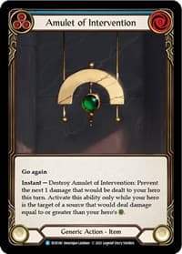 Amulet of Intervention - Everfest - Flesh and Blood TCG card