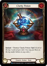 Clarity Potion - Everfest - Flesh and Blood TCG card