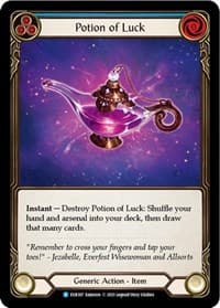 Potion of Luck - Everfest - Flesh and Blood TCG card