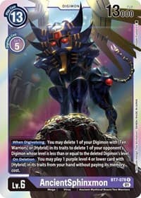 AncientSphinxmon - Next Adventure - Digimon Card Game card