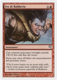 Balduvian Rage (Italian) - "Ira di Balduvia" (I14) - Magic Encyclopedia 2005 (Salvat/Hachette) - Magic: The Gathering card