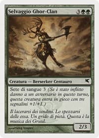 Skarrg, the Rage Pits (Italian) - "Selvaggio Ghor-Clan" (I29) - Magic Encyclopedia 2005 (Salvat/Hachette) - Magic: The Gathering card