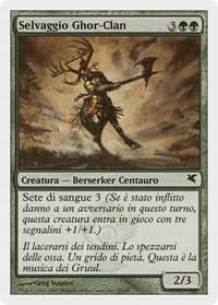 Skarrg, the Rage Pits (Italian) - "Selvaggio Ghor-Clan" (I55) - Magic Encyclopedia 2005 (Salvat/Hachette) - Magic: The Gathering card