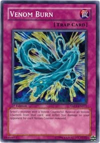 Venom Burn - Tactical Evolution - YuGiOh card