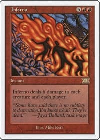 Inferno - Classic Sixth Edition - Magic: The Gathering card