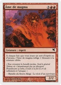 Soul of Magma (French) - "Ame de magma" (C19) - Magic Encyclopedia 2005 (Salvat/Hachette) - Magic: The Gathering card