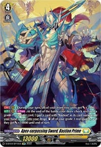 Apex-surpassing Sword, Bastion Prime (SP) - D-BT04: Awakening of Chakrabarthi - Cardfight Vanguard card