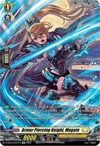Armor Piercing Knight, Mugain (SP) - D-BT04: Awakening of Chakrabarthi - Cardfight Vanguard card