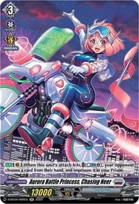 Aurora Battle Princess, Chasing Neer (Holo) - D-BT04: Awakening of Chakrabarthi - Cardfight Vanguard card