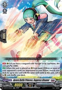 Aurora Battle Princess, Suppress Gleamer - D-BT04: Awakening of Chakrabarthi - Cardfight Vanguard card