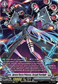 Aurora Fierce Princess, Seraph Purelight (SP) - D-BT04: Awakening of Chakrabarthi - Cardfight Vanguard card