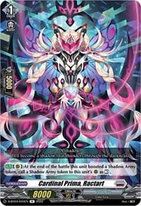 Cardinal Prima, Ractart - D-BT04: Awakening of Chakrabarthi - Cardfight Vanguard card