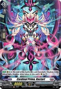 Cardinal Prima, Ractart (Holo) - D-BT04: Awakening of Chakrabarthi - Cardfight Vanguard card
