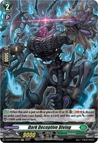 Dark Deceptive Diving (Holo) - D-BT04: Awakening of Chakrabarthi - Cardfight Vanguard card