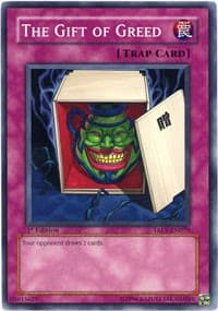 The Gift of Greed - Tactical Evolution - YuGiOh card