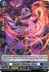 Diabolos Madonna, Reese (Holo) - D-BT04: Awakening of Chakrabarthi - Cardfight Vanguard card