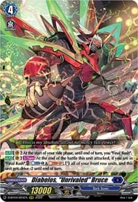 Diabolos, "Unrivaled" Bruce - D-BT04: Awakening of Chakrabarthi - Cardfight Vanguard card