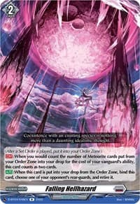 Falling Hellhazard - D-BT04: Awakening of Chakrabarthi - Cardfight Vanguard card