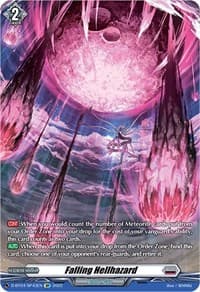 Falling Hellhazard (SP) - D-BT04: Awakening of Chakrabarthi - Cardfight Vanguard card