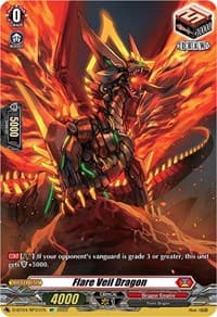 Flare Veil Dragon (SP) - D-BT04: Awakening of Chakrabarthi - Cardfight Vanguard card