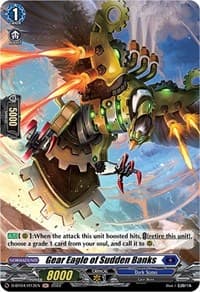 Gear Eagle of Sudden Banks (Holo) - D-BT04: Awakening of Chakrabarthi - Cardfight Vanguard card