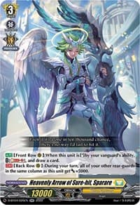 Heavenly Arrow of Sure-hit, Sparare - D-BT04: Awakening of Chakrabarthi - Cardfight Vanguard card