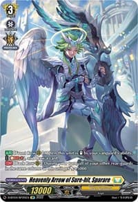 Heavenly Arrow of Sure-hit, Sparare (SP) - D-BT04: Awakening of Chakrabarthi - Cardfight Vanguard card