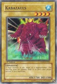 Kabazauls - Structure Deck: Dinosaur's Rage - YuGiOh card
