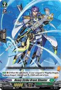 Heavy Strike Brave Shooter - D-BT04: Awakening of Chakrabarthi - Cardfight Vanguard card