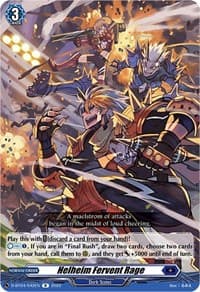 Helheim Fervent Rage - D-BT04: Awakening of Chakrabarthi - Cardfight Vanguard card
