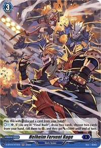 Helheim Fervent Rage (Holo) - D-BT04: Awakening of Chakrabarthi - Cardfight Vanguard card