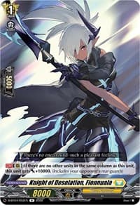 Knight of Desolation, Fionnuala - D-BT04: Awakening of Chakrabarthi - Cardfight Vanguard card