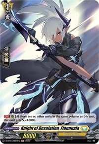 Knight of Desolation, Fionnuala (Holo) - D-BT04: Awakening of Chakrabarthi - Cardfight Vanguard card