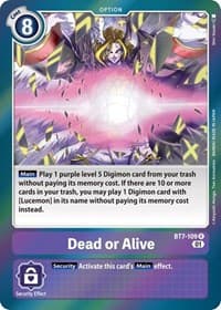 Dead or Alive - Next Adventure - Digimon Card Game card