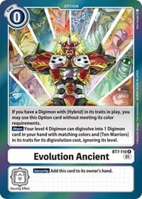 Evolution Ancient - Next Adventure - Digimon Card Game card
