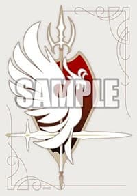 Bushiroad Sleeve Collection Mini Vol.556: Cardfight!! Vanguard - Team Daybreak White ver. (70-Pack) - Bushiroad Card Sleeves - Card Sleeves card