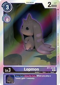 Lopmon - Next Adventure - Digimon Card Game card