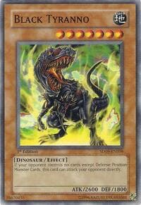 Black Tyranno - Structure Deck: Dinosaur's Rage - YuGiOh card