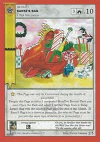 Santa's Bag (Second Edition) - Holiday Promos - MetaZoo card