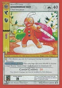 Gingerbread Man (Second Edition) - Holiday Promos - MetaZoo card