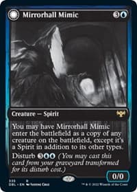 Mirrorhall Mimic - Innistrad: Double Feature - Magic: The Gathering card