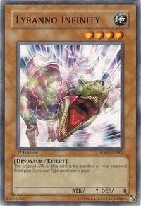 Tyranno Infinity - Structure Deck: Dinosaur's Rage - YuGiOh card