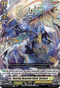 Roaring Heavenly Slash, Getouse - D-BT04: Awakening of Chakrabarthi - Cardfight Vanguard card